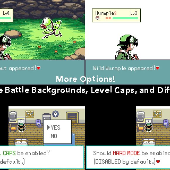 Pokemon Emerald Seaglass GBA ROM Hack Video Game - Picture 6 of 10